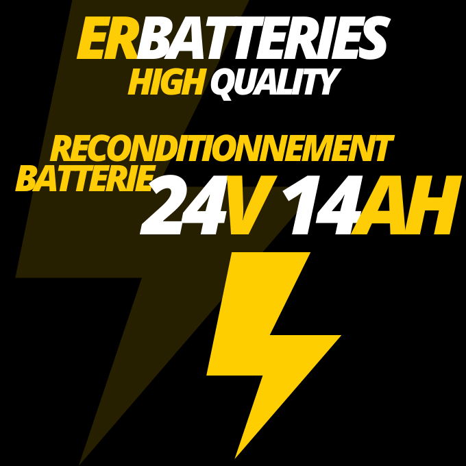 Reconditionnement batterie 24V 14Ah