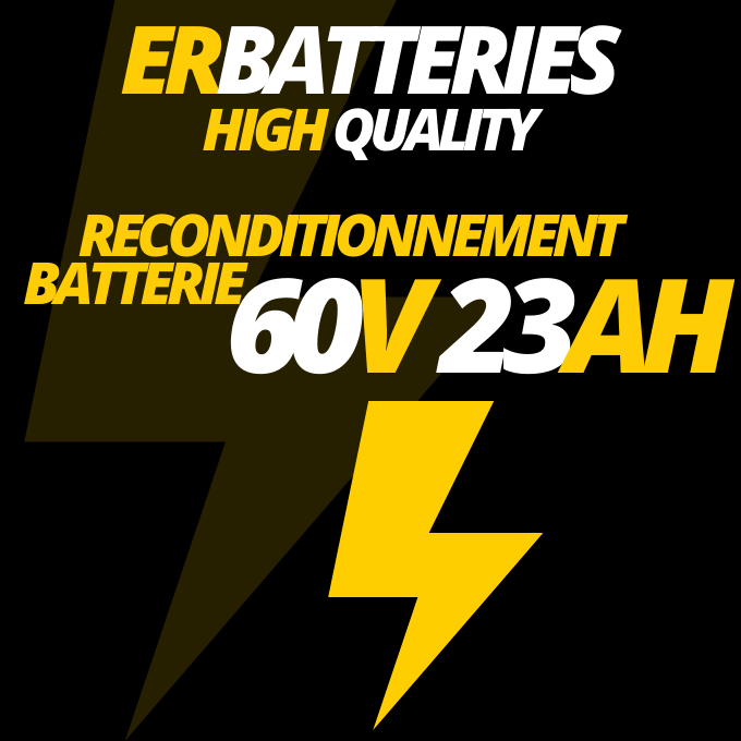 Reconditionnement batterie 60V 23Ah