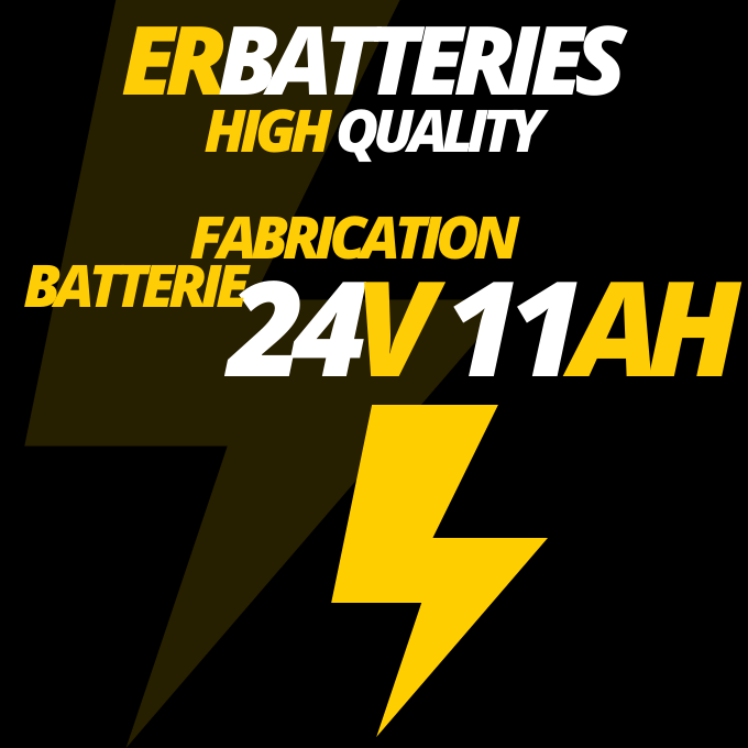 Fabrication batteries 24V 11Ah