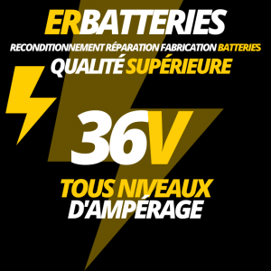 Reconditionnement batteries vélo électrique 36V 30Ah - ER Batteries