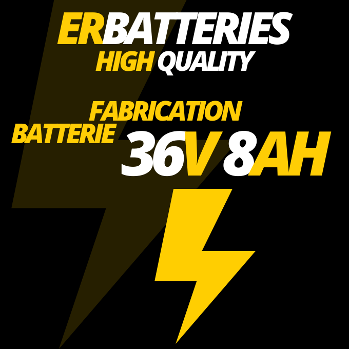 Fabrication batteries 36V 8Ah